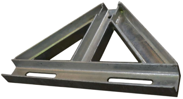 PERFILERIA METALICA PARA PLATAFORMAS DE TRANSFORMADORES DE DISTRIBUCION BIPOSTE
