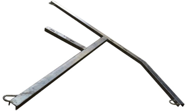 CRUCETAS CANADIENSES METALICAS PARA LINEAS DE MT